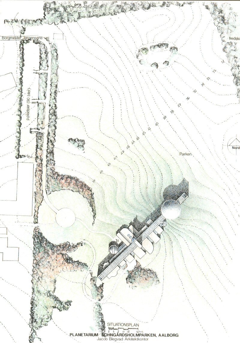 Planetarium situationsplan